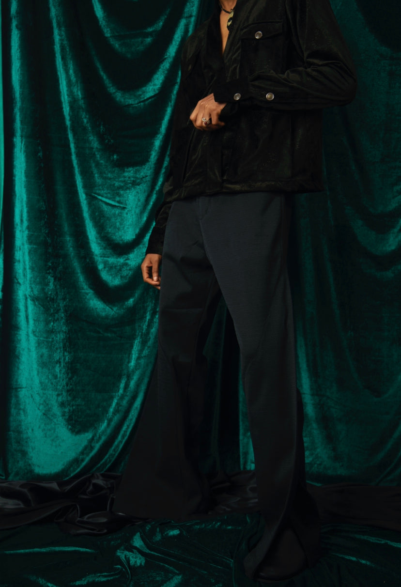 I.N Official Black Flare Pants