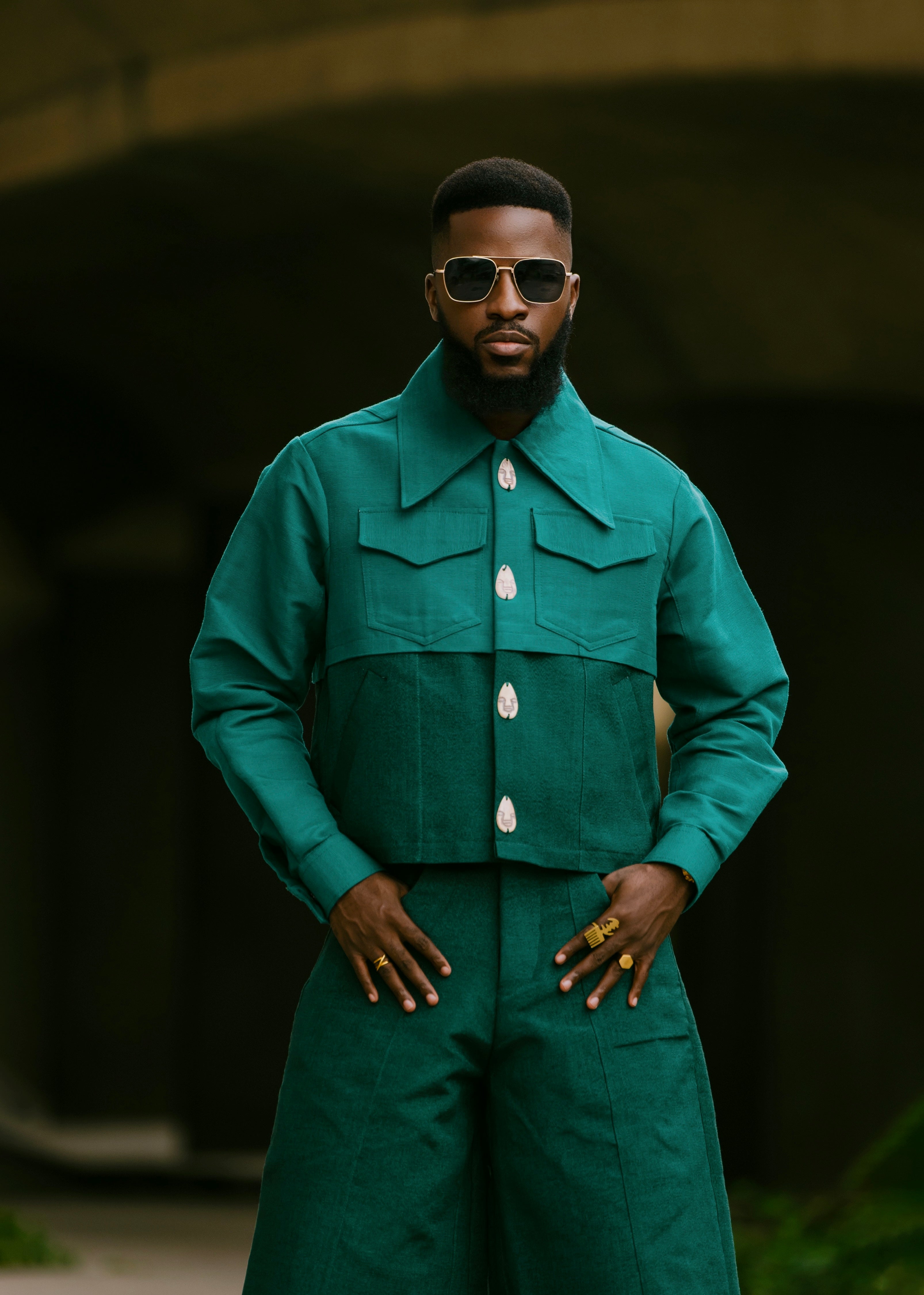 I.N Official two toned jacket