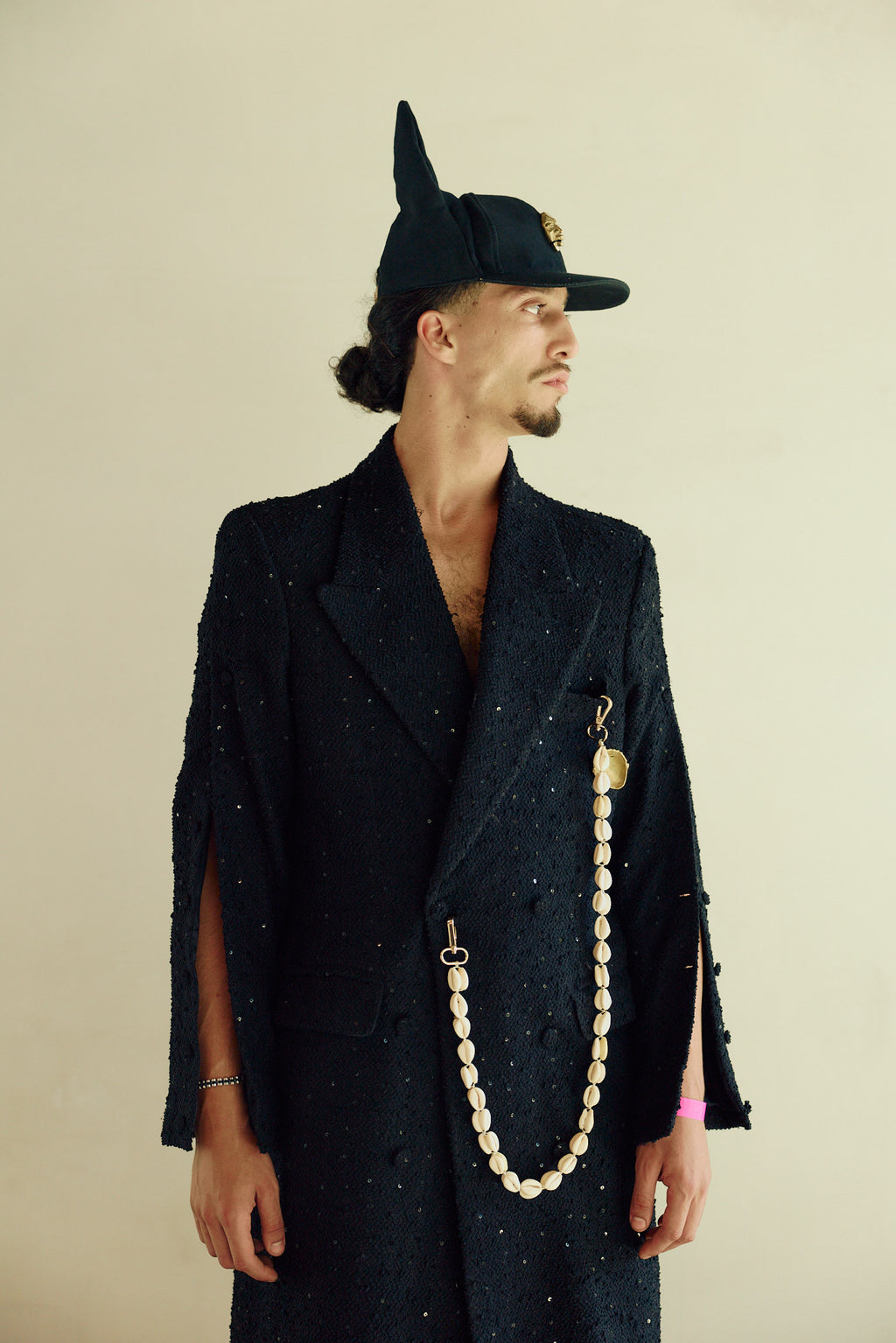 IN Official black trench coat