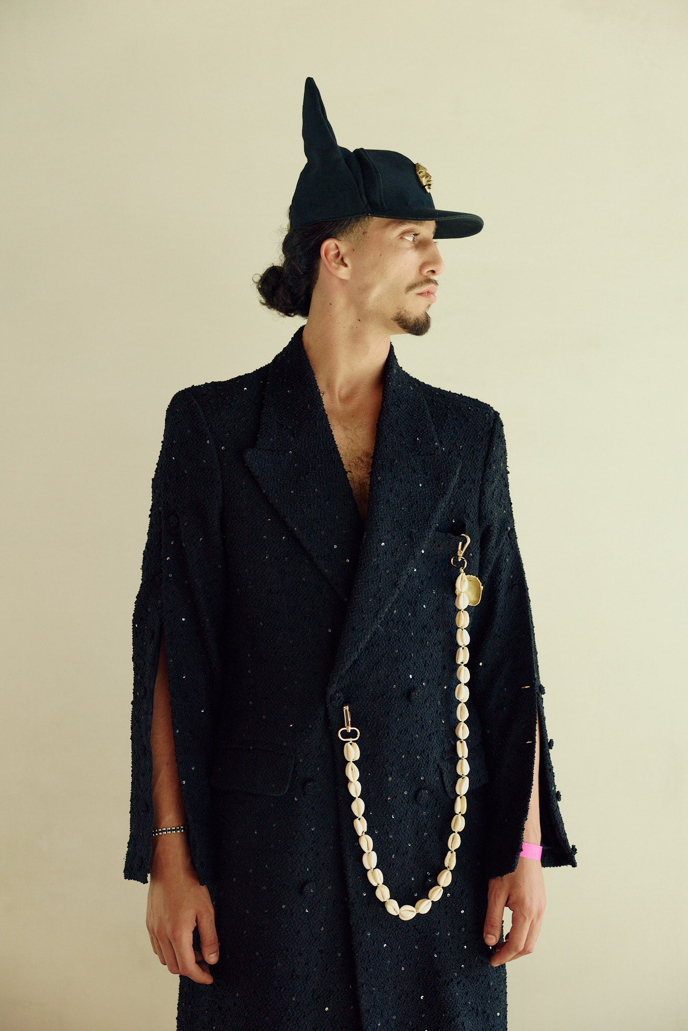 IN Official black trench coat
