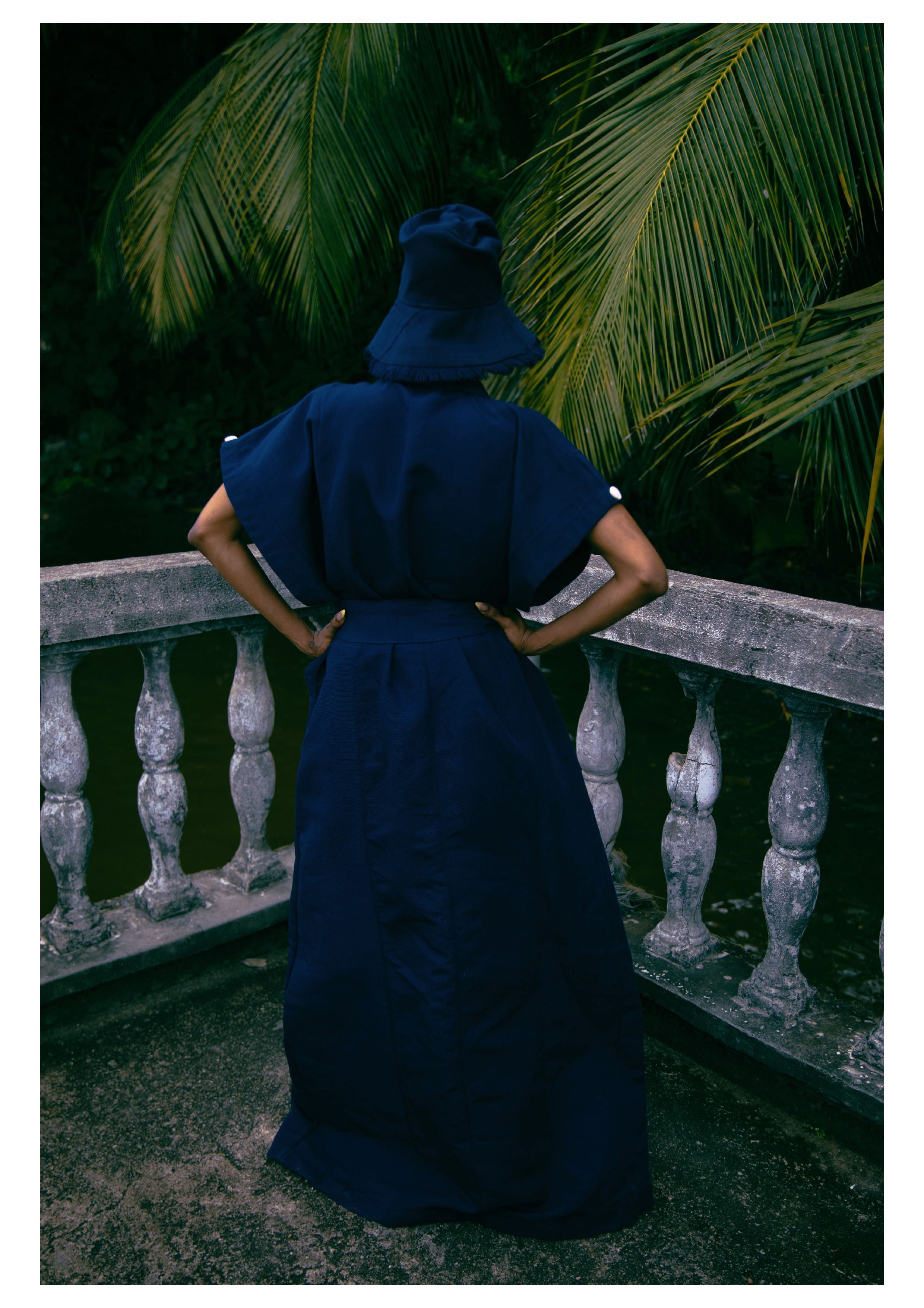 I.N Official robe in navy blue