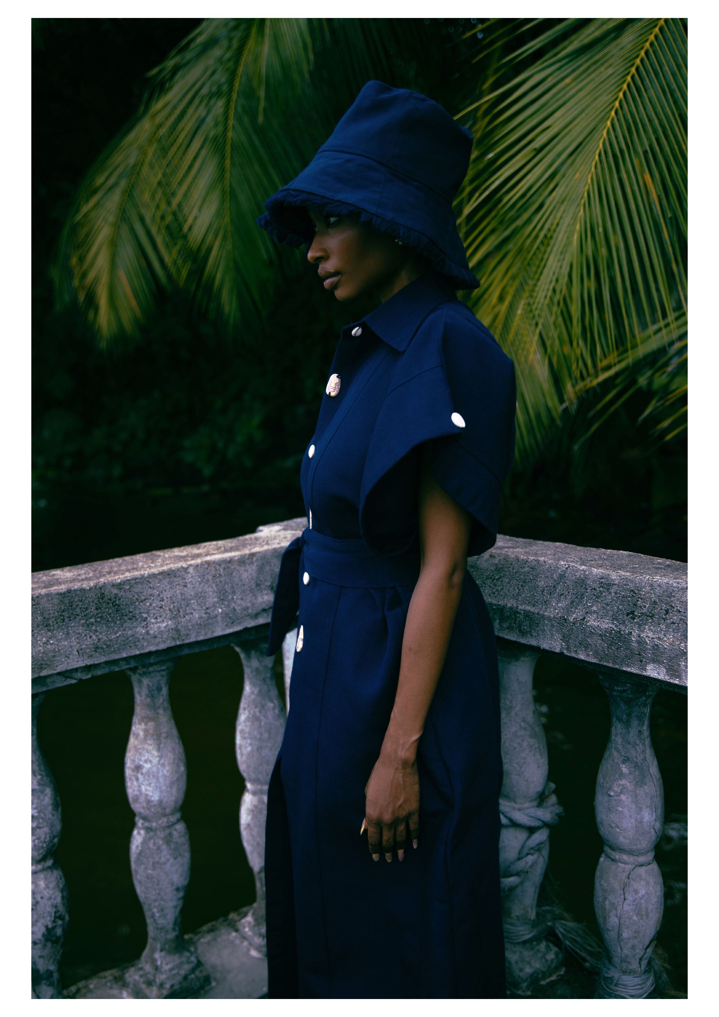 I.N Official robe in navy blue