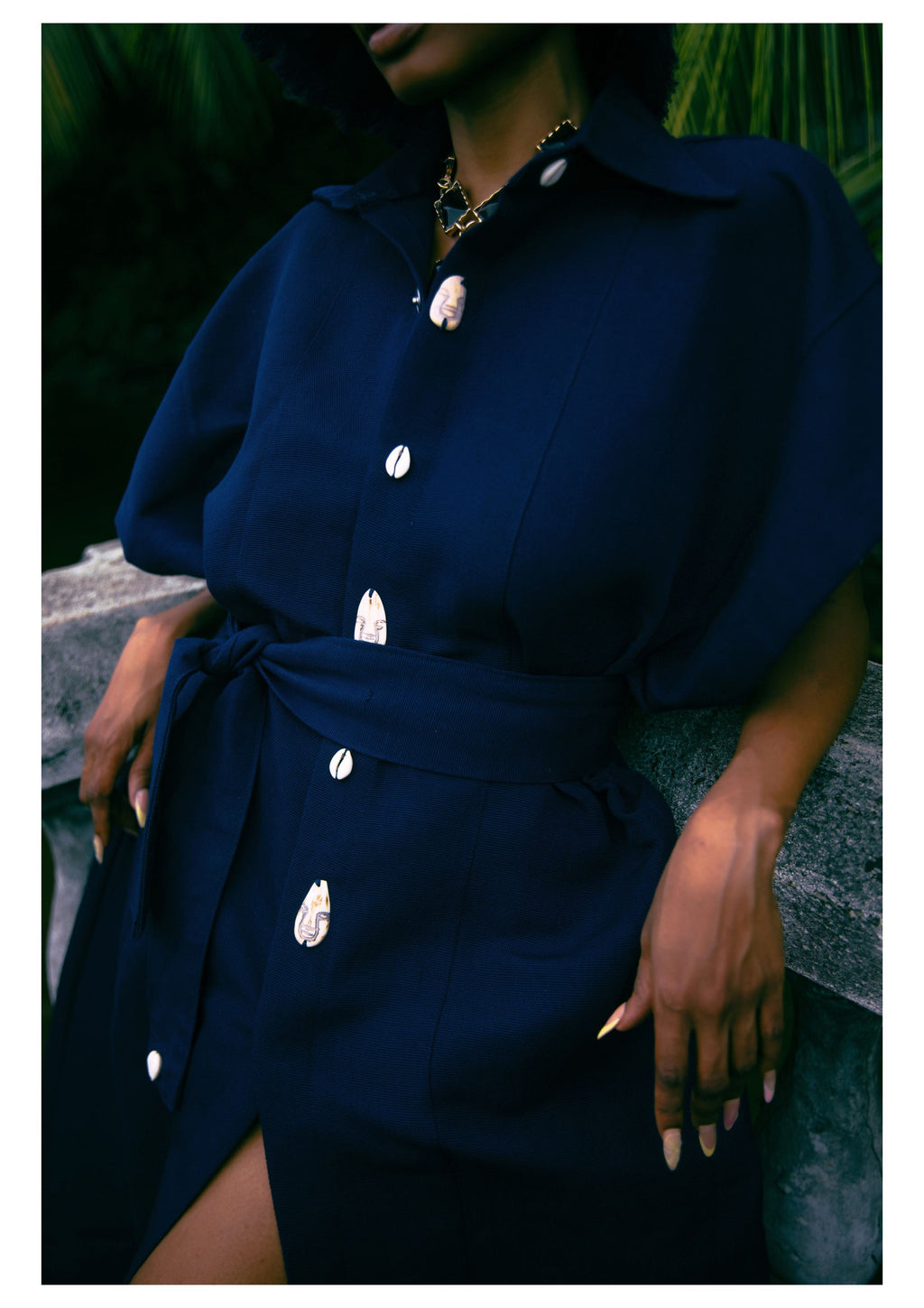 I.N Official robe in navy blue