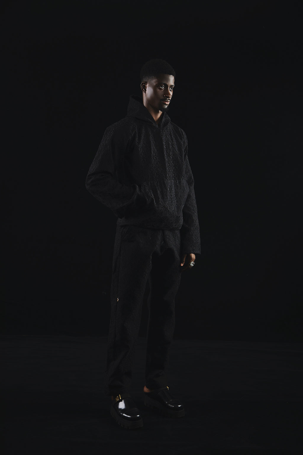I.N OFFICIAL CRUDE MATRIX HOODIE