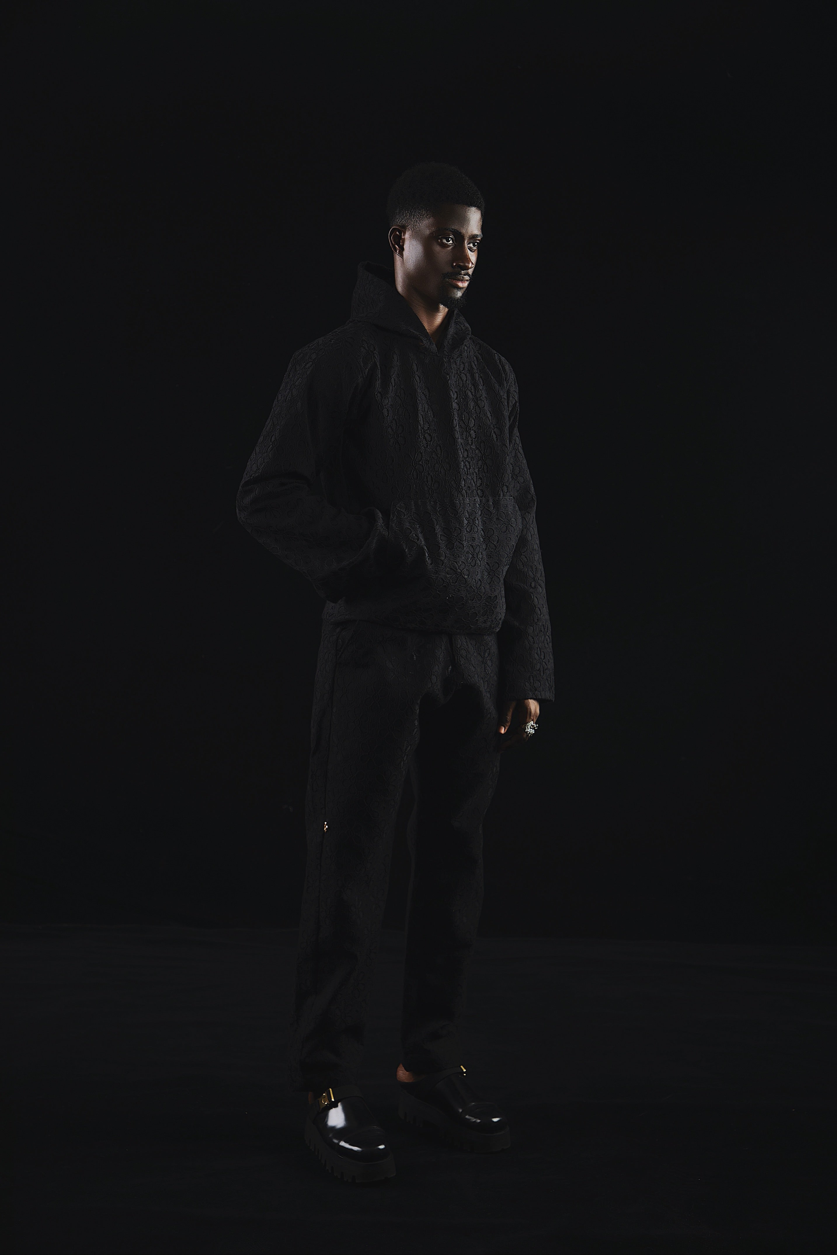 I.N OFFICIAL CRUDE MATRIX HOODIE